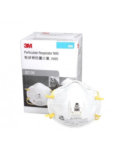 [舒適 高防護] 3M™ 8210V N95 呼氣閥口罩  (1個)